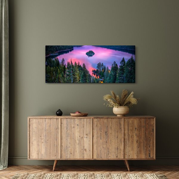 Kép - Lake Tahoe, Sierra Nevada, Kalifornia, USA (120x50 cm)