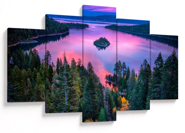 Kép - Lake Tahoe, Sierra Nevada, Kalifornia, USA (150x105 cm)