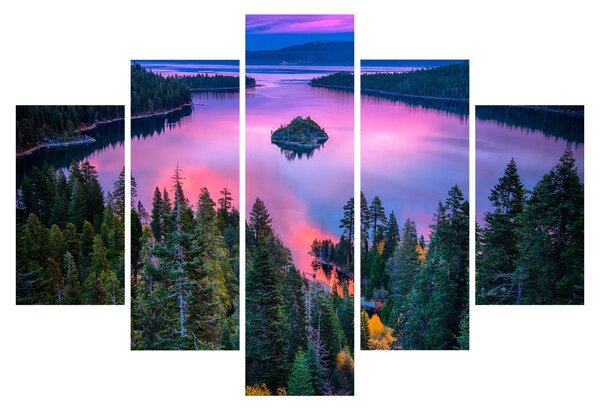 Kép - Lake Tahoe, Sierra Nevada, Kalifornia, USA (150x105 cm)