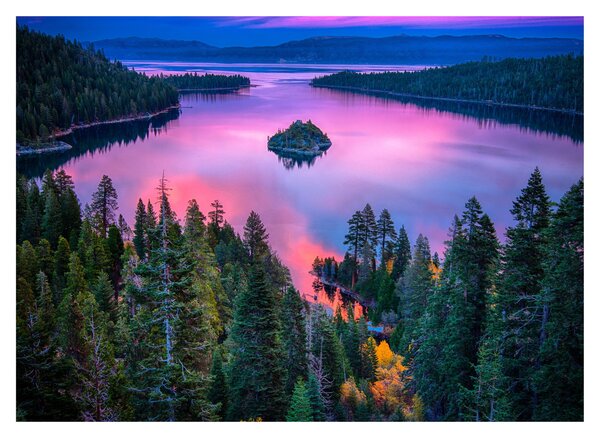 Kép - Lake Tahoe, Sierra Nevada, Kalifornia, USA (70x50 cm)