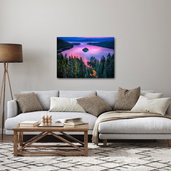 Kép - Lake Tahoe, Sierra Nevada, Kalifornia, USA (70x50 cm)