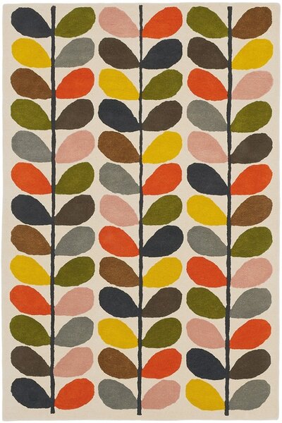 Orla Kiely gyapjú szőnyeg classic multi Stem 059505 - 120 x 180 cm