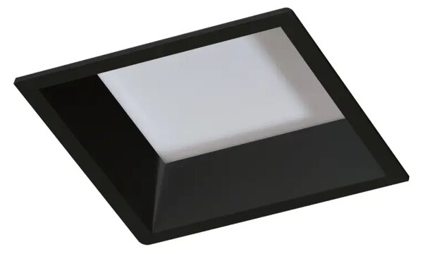 LED lámpa Aida S9W gipszkarton feketéhez