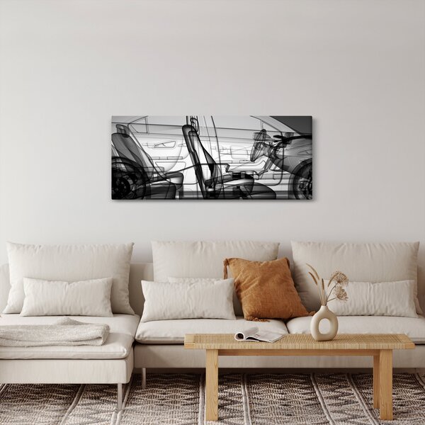 Kép - 3D-s autómodell (120x50 cm)