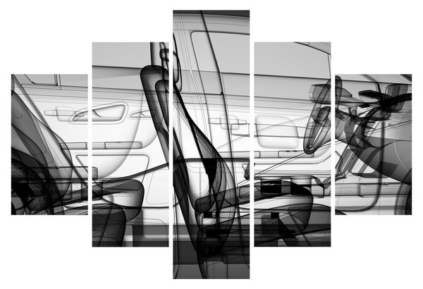 Kép - 3D-s autómodell (150x105 cm)