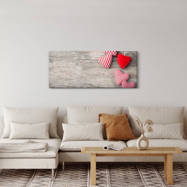 Kép - szív (120x50 cm)