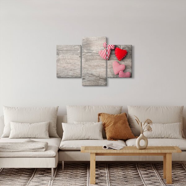 Kép - szív (90x60 cm)