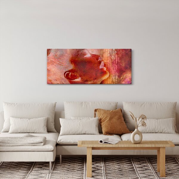 Kép - Egy női arc profilja (120x50 cm)