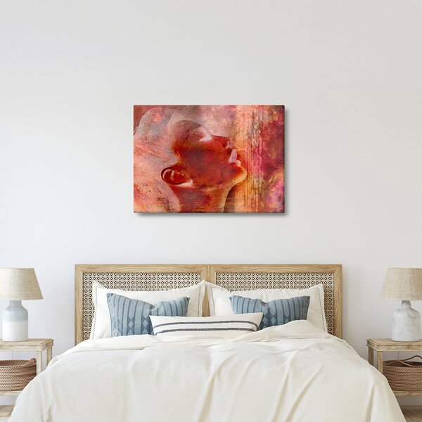 Kép - Egy női arc profilja (70x50 cm)