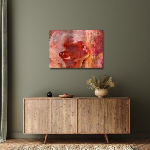 Kép - Egy női arc profilja (70x50 cm)