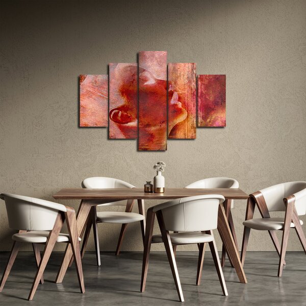 Kép - Egy női arc profilja (150x105 cm)