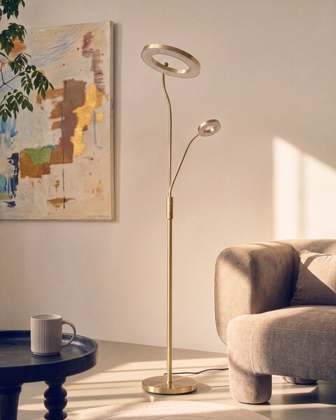 LED állólámpa AFTON Fém Bronz