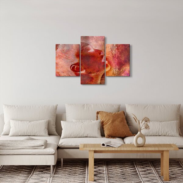 Kép - Egy női arc profilja (90x60 cm)