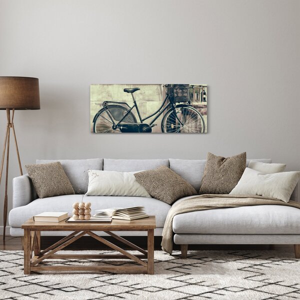 Kép - Vintage kör virágokkal (120x50 cm)