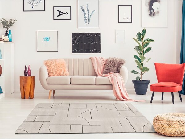 Krémszínű szőnyeg 80x150 cm Lena – Universal