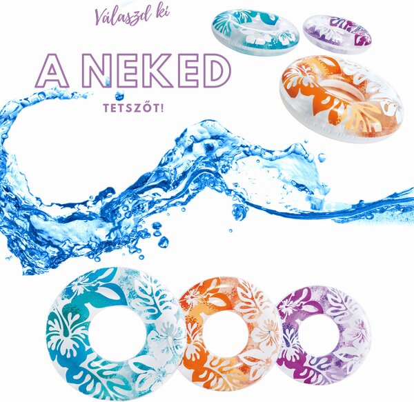 INTEX Clear Color úszógumi gyerekeknek - 59251np - Lila