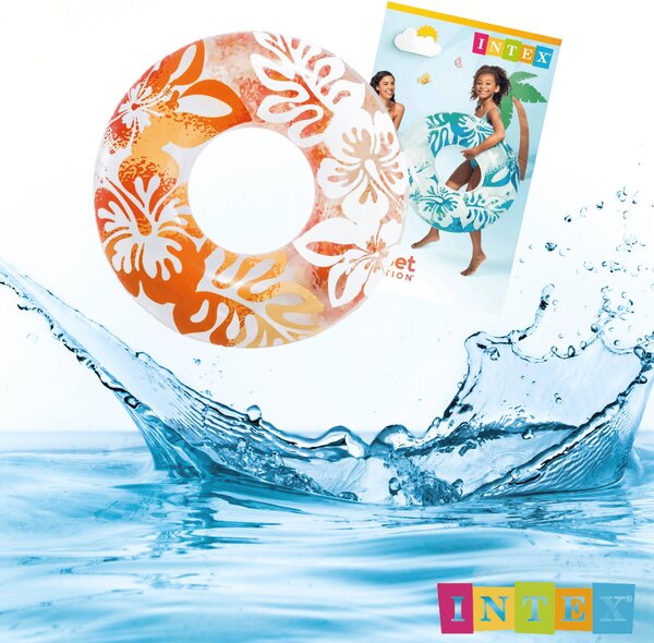 INTEX Clear Color úszógumi gyerekeknek - 59251np - Sárga