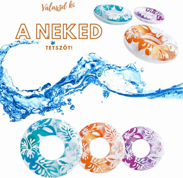 INTEX Clear Color úszógumi gyerekeknek - 59251np - Sárga