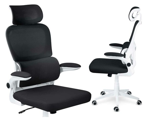 Sofotel Formax micro-hálós ergonomikus Irodai szék - Fekete, Fehér