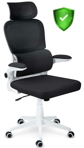 Sofotel Formax micro-hálós ergonomikus Irodai szék - Fekete, Fehér