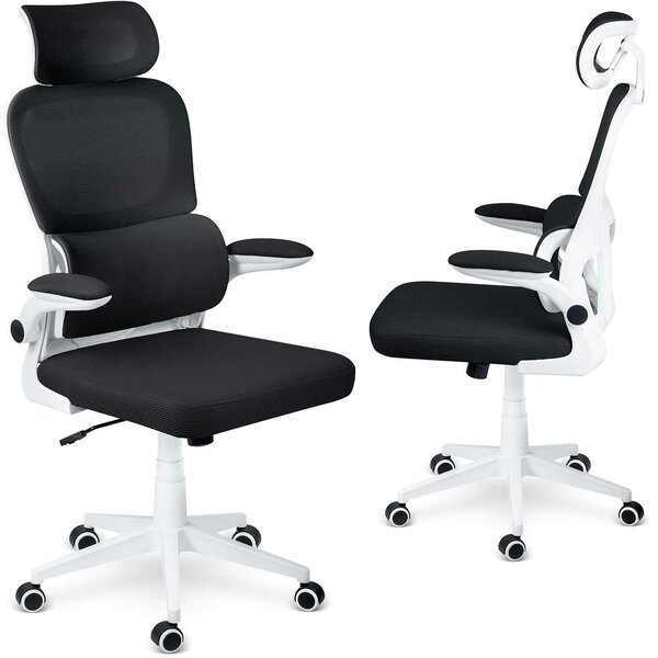 Sofotel Formax micro-hálós ergonomikus Irodai szék - Fekete, Fehér