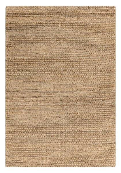 Natúr színű kézi szövésű juta szőnyeg 160x230 cm Oakley – Asiatic Carpets