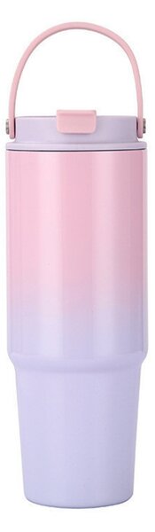 Színátmenetes thumbler, utazópohár 820 ml - Pink/lila