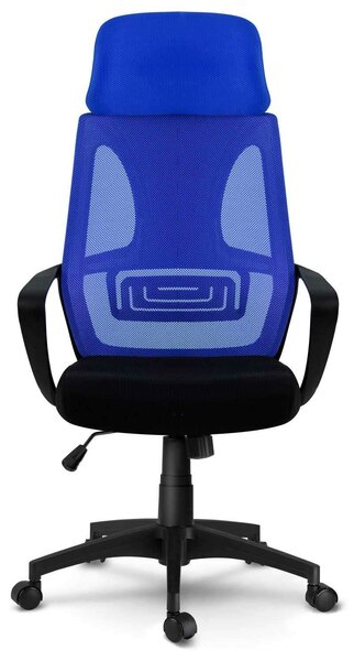 Sofotel Praga micro-hálós ergonomikus Irodai szék - Kék, Fekete