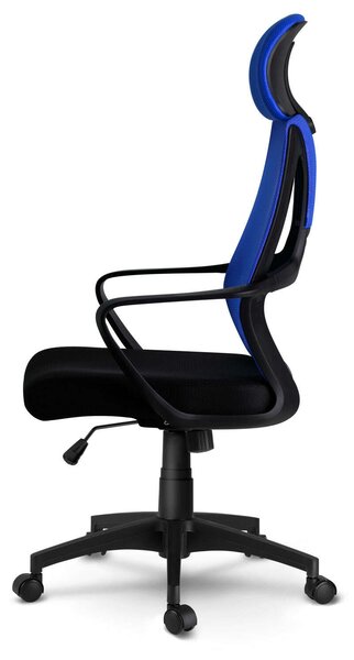 Sofotel Praga micro-hálós ergonomikus Irodai szék - Kék, Fekete