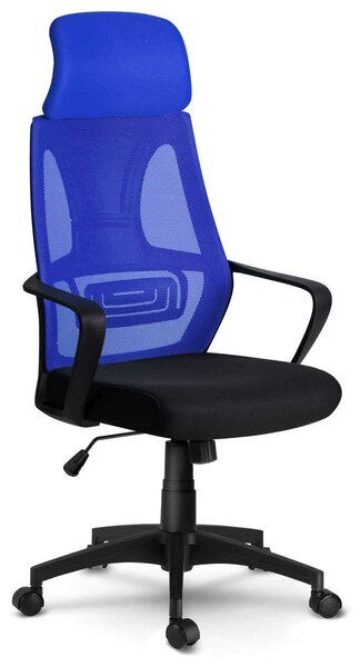 Sofotel Praga micro-hálós ergonomikus Irodai szék - Kék, Fekete