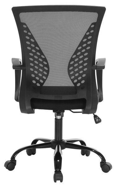 Scaun birou, Kime, Negru, 58x60.5x104 cm