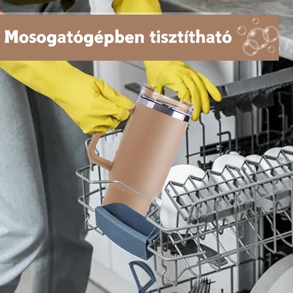 Nagy méretű thumbler pohár - 1200 ml - Barna