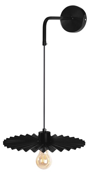 Fali lámpa APP1355-1W BLACK 30 cm