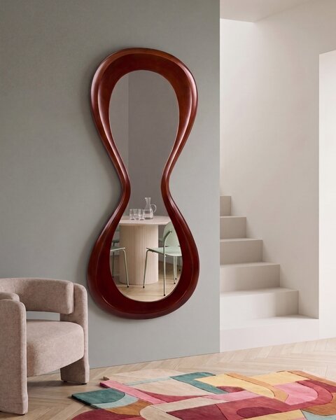 Falitükör BOURGES 70 cm 170 cm Barna