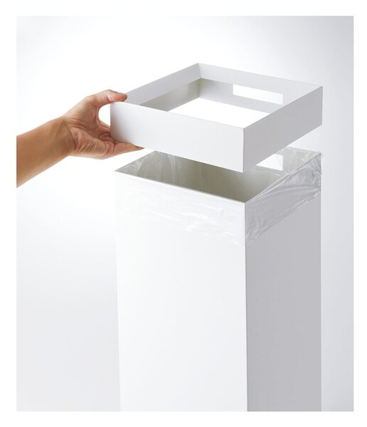 Fehér fém szemetes 27 l Tall – YAMAZAKI