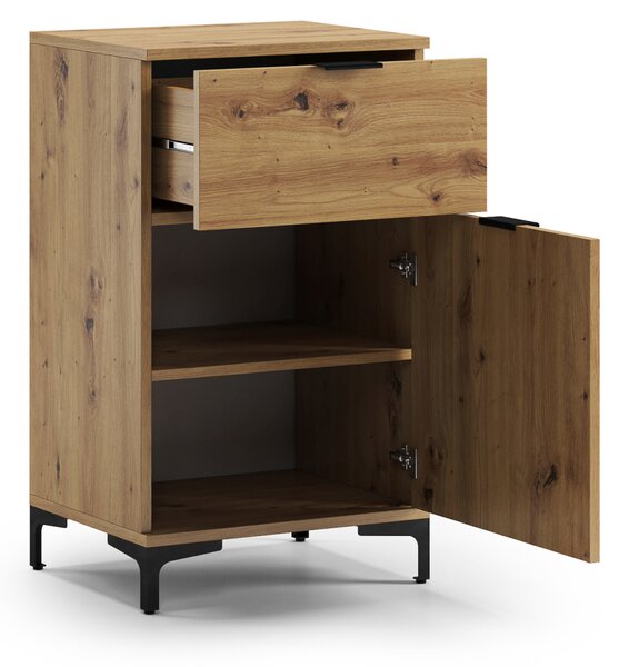 Mazzoni LANA K-50S komód Artisan Tölgy - FIÓKOS KOMÓD