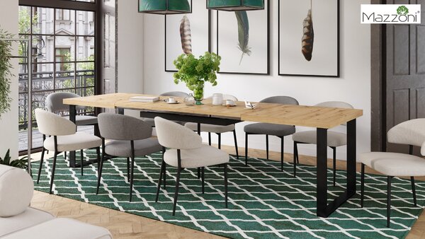 MAZZONI EXPORT IRIS Bézs (Basel 24 szövet) - MODERN LOFT KÁRPITOZOTT SZÉK NAPPALIBA/ÉTKEZŐBE