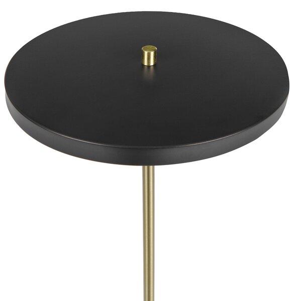 LED állólámpa EVENLODE Dimmer funkcióval Fém Fekete