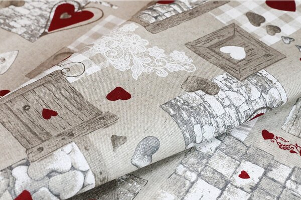 Asztalterítő Vintage 50x150 cm Made in Italy