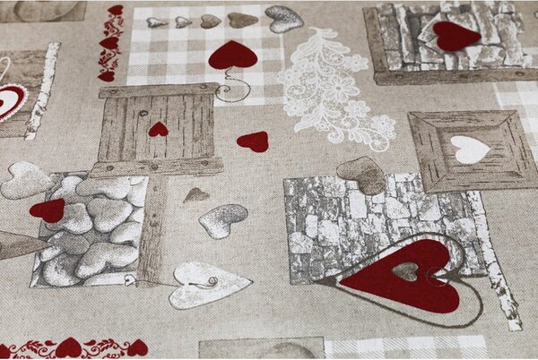 Asztalterítő Vintage 50x150 cm Made in Italy