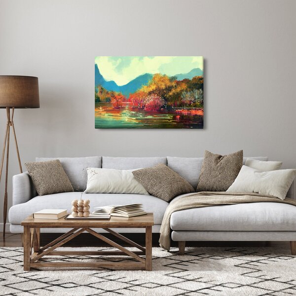 Kép - őszi színek (90x60 cm)