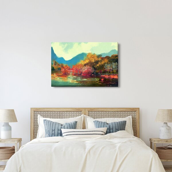 Kép - őszi színek (90x60 cm)