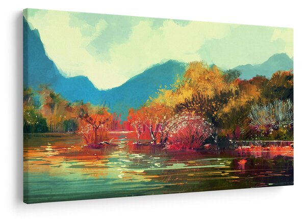 Kép - őszi színek (90x60 cm)