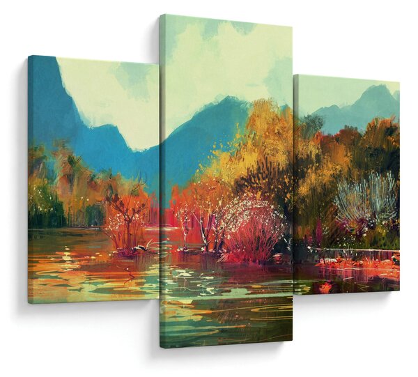 Kép - őszi színek (90x60 cm)