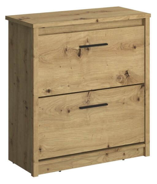 Cipősszekrény 2K, artisan tölgy, AIRON