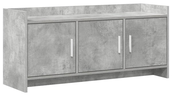 TV szekrény 102 x 33 x 47 cm Betonszürke Szerelt Fa