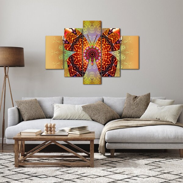 Kép - etno pillangó (150x105 cm)