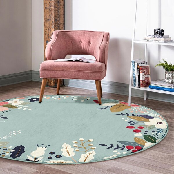 Mosható-robotporszívóval tisztítható kerek szőnyeg ø 120 cm Comfort – Mila Home