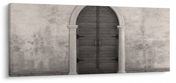 Kép - Titokzatos ajtó (120x50 cm)