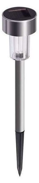 Polifach LED-es kerti Napelemes Lámpa 29,5cm (P-002) - szürke 12db